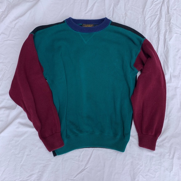 Eddie Bauer Sweaters - Vintage Eddie Bauer Multicolor Sweater- Cotton